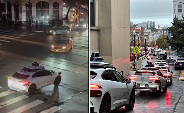 כאוס בגלל Waymo  (צילום: סעיף 27 א')