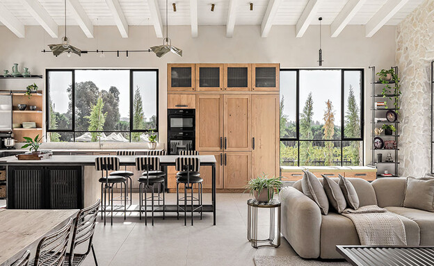 בית במושב תקומה אדריכלות עמית צור עיצוב פנים 