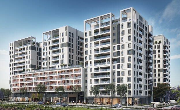 פרויקט מוהליבר ביהוד מונסון של אופק החזקות התחדשות עירונית