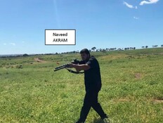 המחבלים בזירת הפיגוע - יומיים לפני הטבח