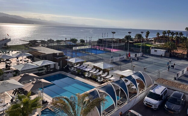 בריכה ים מלון הריף אילת 