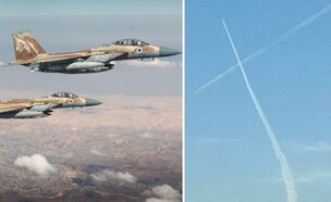 השיגורים באיראן, מטוסי חיל האוויר (צילום: דובר צה"ל)