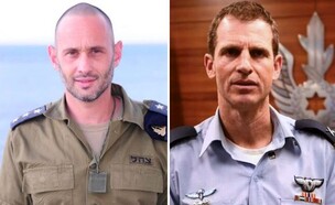 מפקדי חיל האוויר והים המיועדים (צילום: דובר צה"ל)