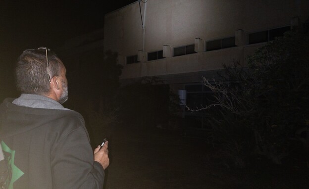 סיור לילי בחולית - מבנה חדר האוכל