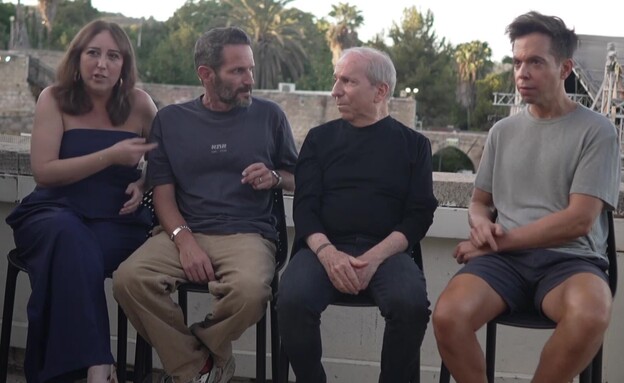 דני סנדרסון עם חברי ההרכב החדש