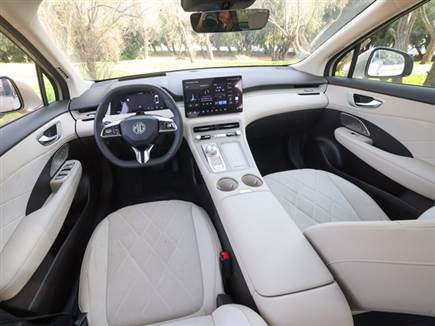 MG שדרגו את איכות החומרים בתאי הנוסעים