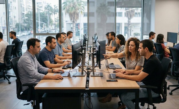 משרד הייטק, אילוסטרציה