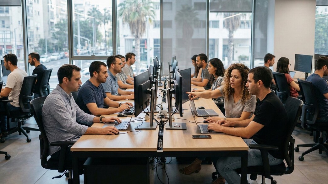 משרד הייטק, אילוסטרציה