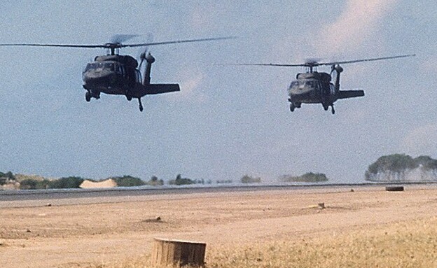 המסוק בפעולה המסוק בפעולה