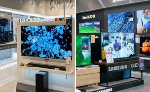 טלוויזיות LG, טלוויזיות סמסונג (צילום: 8th.creator, Sorbis, shutterstock)