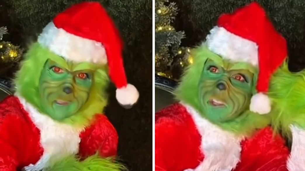 סלין דיון בתפקיד הגרינץ'