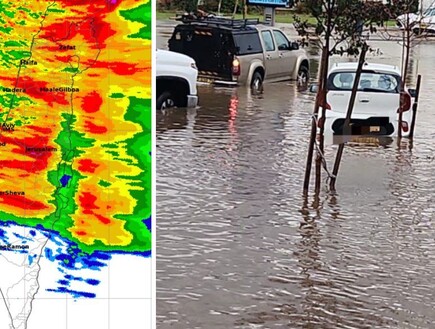 הסערה מגיעה: סופות רעמים וחשש לשיטפונות, תיחסם הכניסה לאילת והיציאה ממנה 