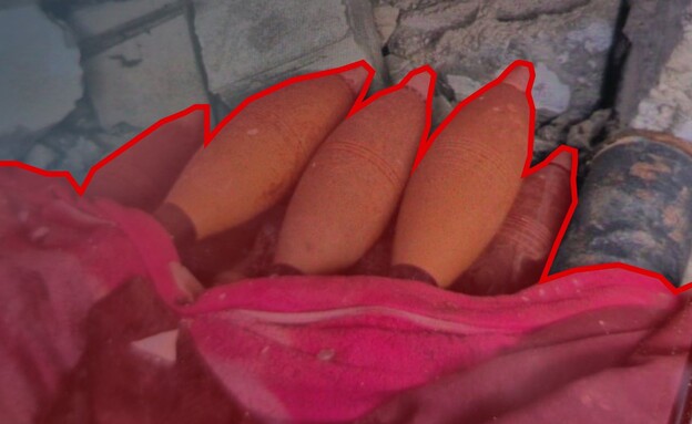 התוואים התת-קרקעיים שנאטמו בצפון רצועת עזה