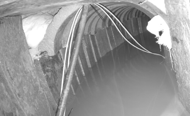 התוואים התת-קרקעיים שנאטמו בצפון רצועת עזה