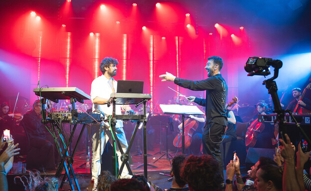 מאיר בריסקמן ופרידום פייטרס (צילום: ענבר גדסי)