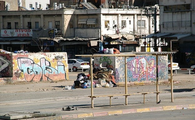 שכונת נווה שאנן בתל אביב (צילום: אודי שטיינוול, פיקוויקי)