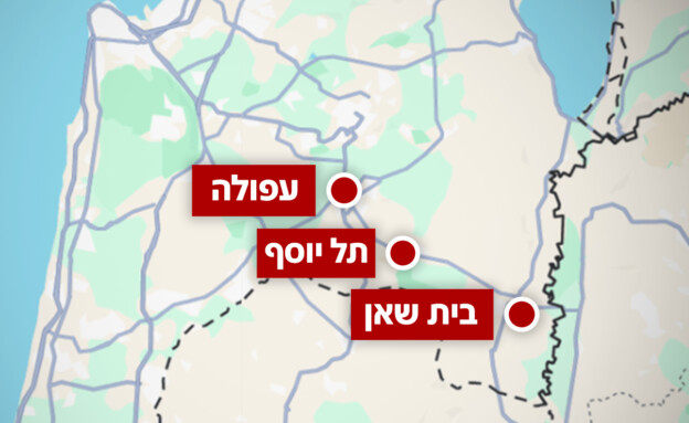 רצף האירועים החריגים בצפון