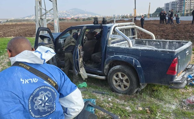 זירת נטרול המחבל ליד עפולה