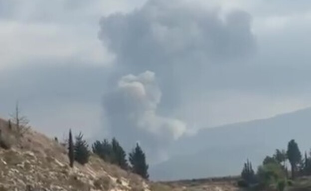 גל תקיפות של צה"ל באזור ג'זין שבדרום לבנון