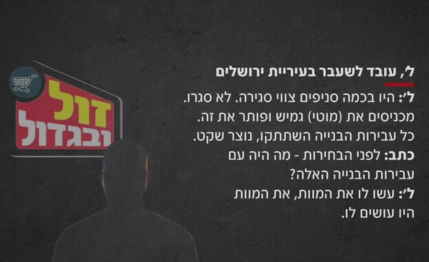 ל', עובד לשעבר בעיריית ירושלים