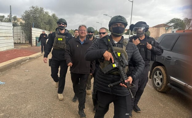 בן גביר בעימותים בתראבין