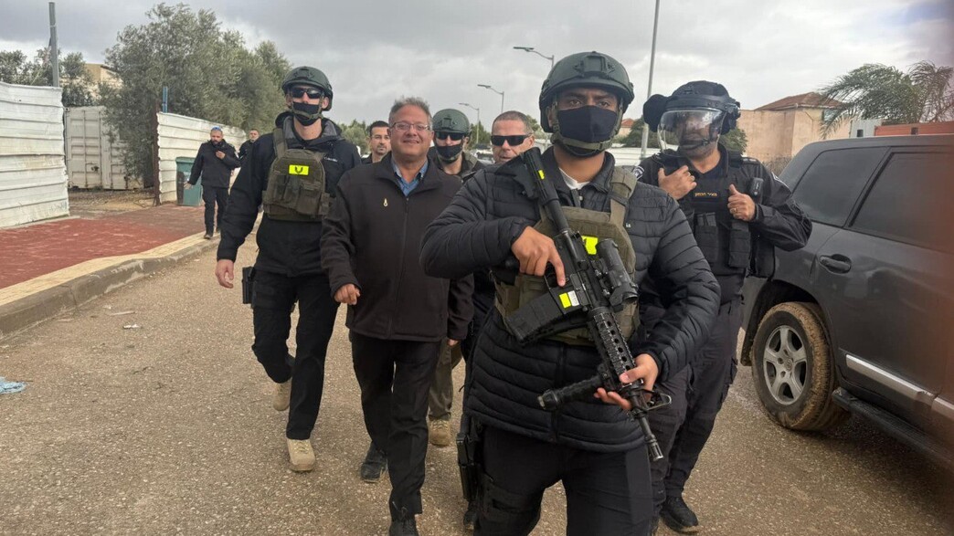 בן גביר בעימותים בתראבין