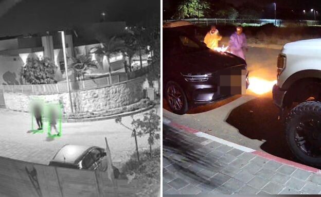 רעולי פנים פרצו ליישוב גבעות בר והשחיתו רכבים