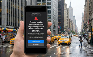 אזהרות רשתות חברתיות ניו יורק (צילום: ג'מיני)