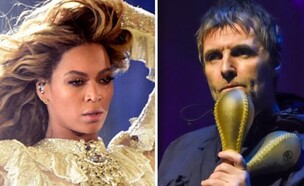 ליאם גלאגר, ביונסה (צילום: Kevin Mazur/WireImage | Robin Little | Redferns)