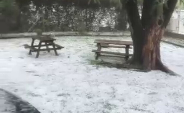 ברד בכרמיאל