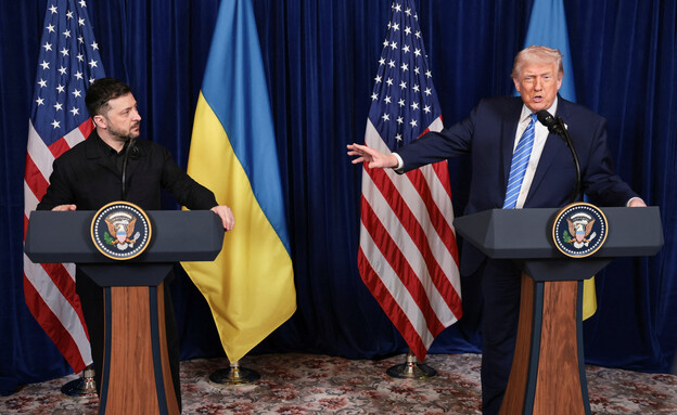 דונלד טראמפ, ולדימיר זלנסקי