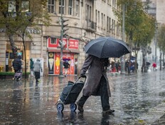 גשם כבד בירושלים