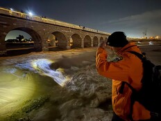 חשש ממשי לחיי הנעדר בשיטפון, החיפושים נמשכים לתוך הלילה