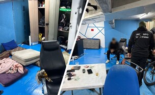 המקום שבו נתפסו שוהים לא חוקיים