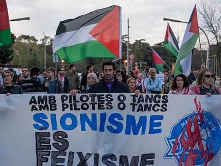 ההפגנות בשנה שעברה (Photo by Marc Asensio/NurPhoto via Getty Image (צילום: ספורט 5)