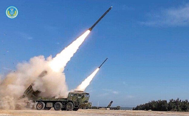 צבא סין בתרגיל ענק סמוך לטייוואן