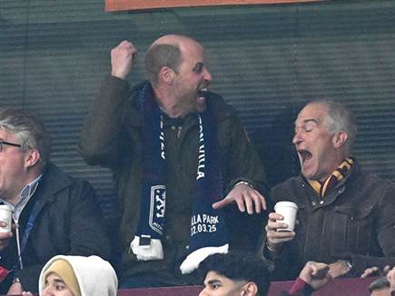 גם הנסיך וויליאם מרוצה (Photo by Gareth Copley/Getty Images) (צילום: ספורט 5)