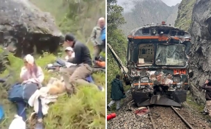 תאונה רכבת פרו  (צילום: לפי סעיף 27א' לחוק זכויות יוצרים)