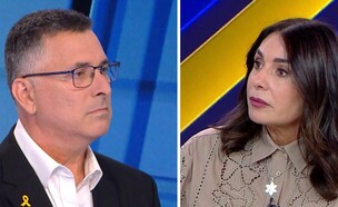 גדעון סער, מירי רגב (צילום: קשת 12)