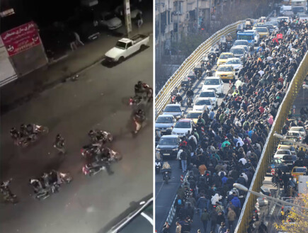 עדות מלב המחאות: "נביא לסופו של הדיקטטור מטהראן"