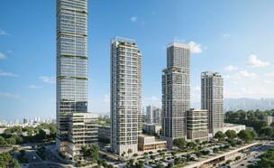 מתחם נצבא המתוכנן בשכונת תלפיות בירושלים (הדמיה: SYL - סטודיו יגאל לוי אדריכלים)