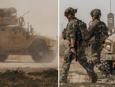 לוחמי הכוח הזר מעבר לגבול