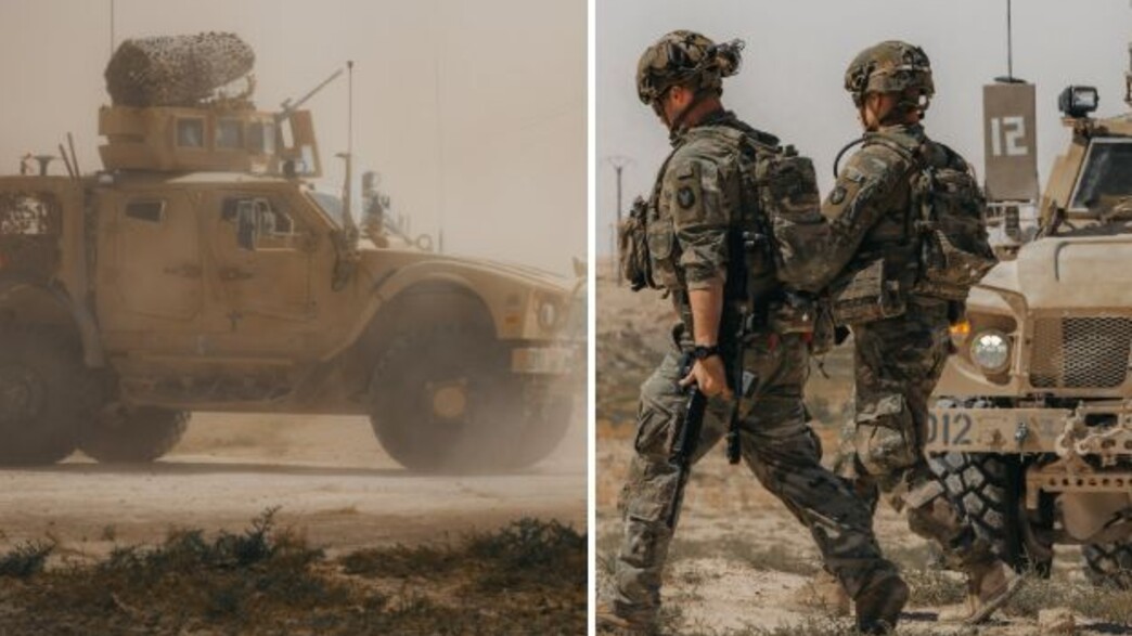 לוחמי הכוח הזר מעבר לגבול