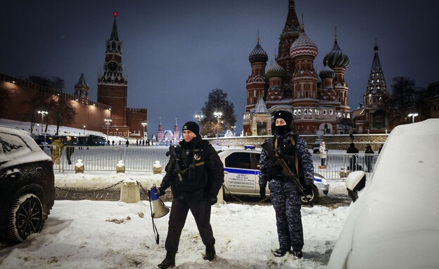 שוטרים מוסקווה רחוב רוסיה