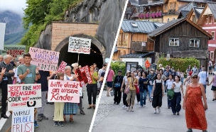 האלשטאט אוסטריה תיירות  (צילום: shutterstock | getty images | REINHARD HOERMANDINGER | fokke baarssen)