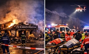 אסון בקרנס-מונטנה שווייץ (צילום: לפי סעיף 27א' לחוק זכויות יוצרים)