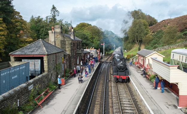 גות'לנד בריטניה תחנת רכבת