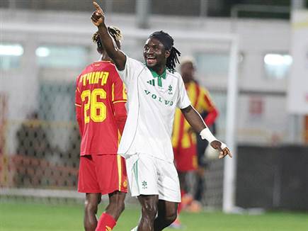 אגבה חוגג (אלן שיבר) (צילום: ספורט 5)