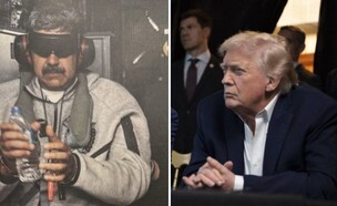 טראמפ צופה בפעולה האמריקאית, מדורו נתפס ע"י האמריקאים