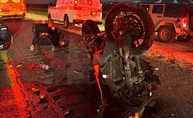 תאונה בכביש 6